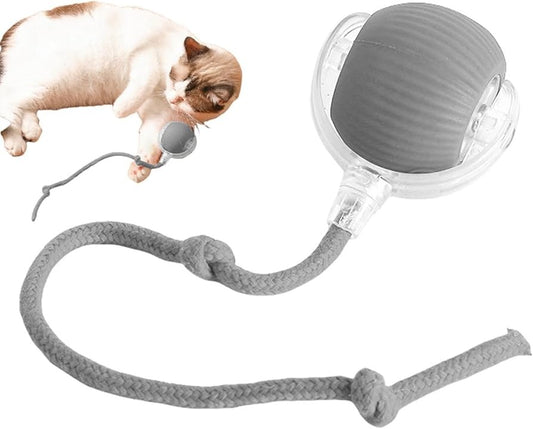 Pelota Interactiva para Gatos con Luz LED y Movimiento Automático