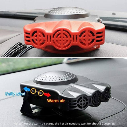 CALEFACTOR Y VENTILADOR 2 EN 1 PARA AUTO!