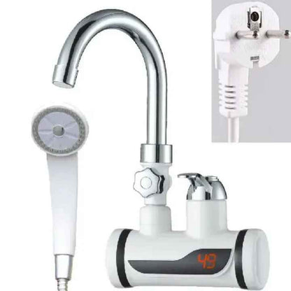 GRIFO CALENTADOR DE AGUA CON DUCHA 3000W 🚿 PARA PARED