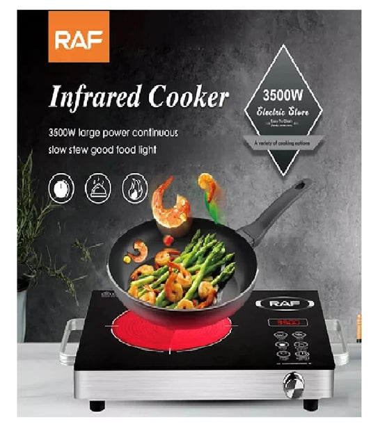 COCINA ELÉCTRICA CON LUZ INFRARROJA RAF