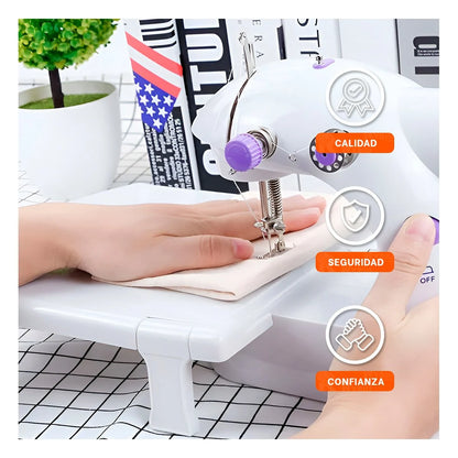 ¡MÁQUINA DE COSER PORTÁTIL MULTIFUNCIONAL!